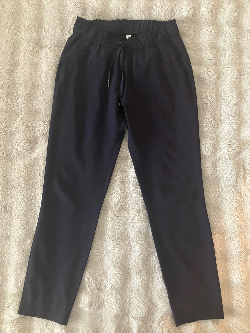 lululemon athletica Black Drawstring Track Joggers